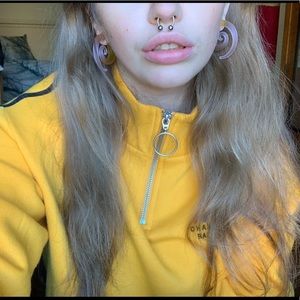 “Chase the rainbow” crop sweater